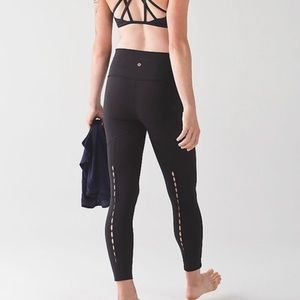 Lululemon high times peek leggings. Size 4.